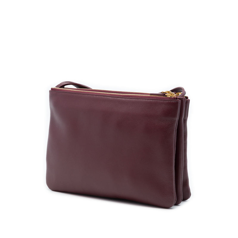 Large Lambskin Trio Crossbody - Image 2