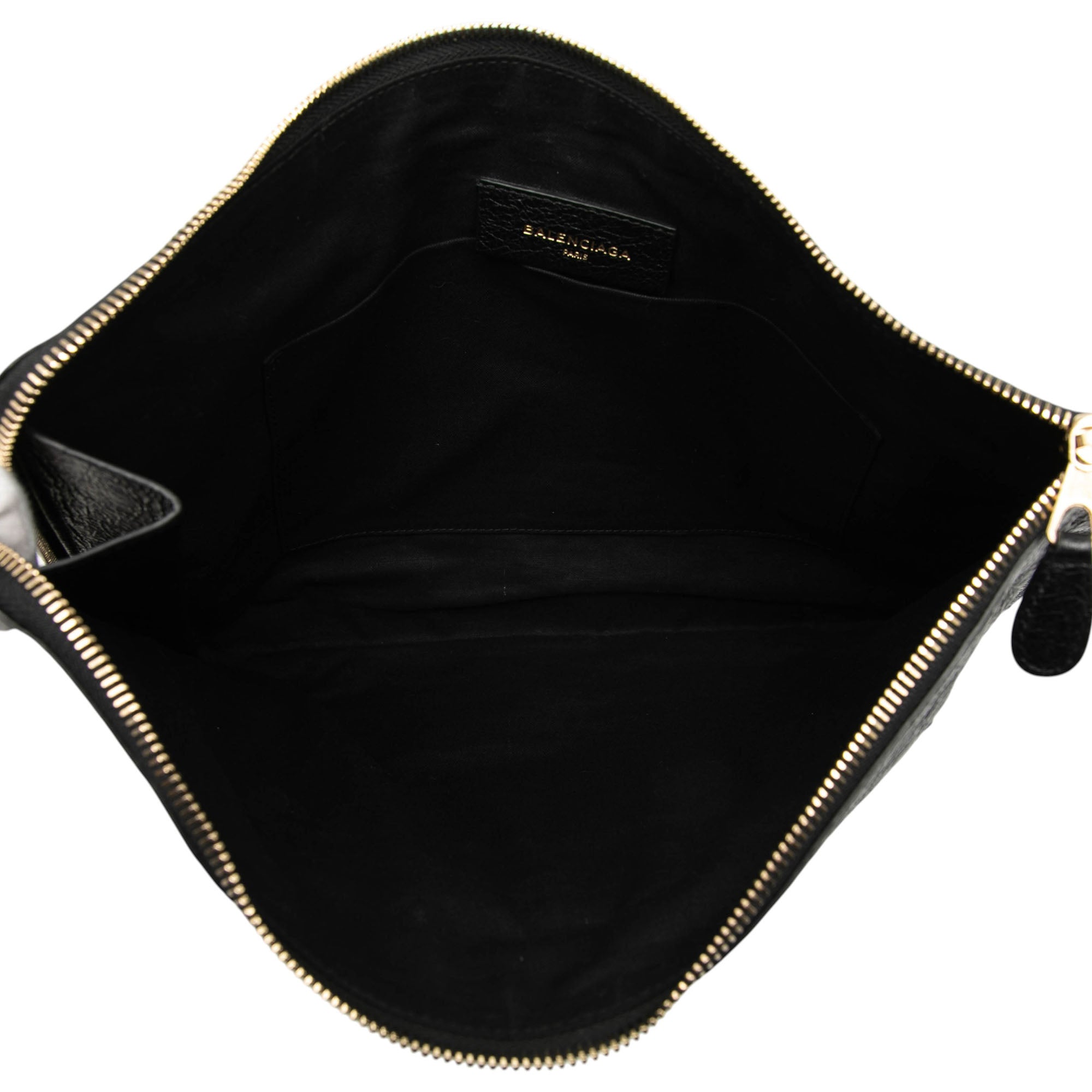 Lambskin Motocross Giant 12 Zip Around Flat Clutch - Image 4