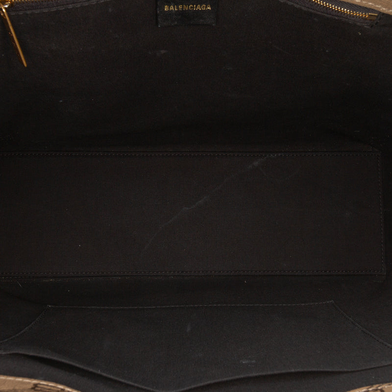 BB Monogram Coated Canvas Signature Shopper M - Image 4