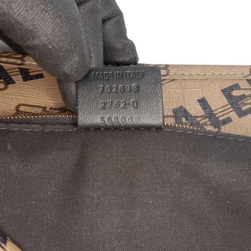 BB Monogram Coated Canvas Signature Shopper M - Image 6