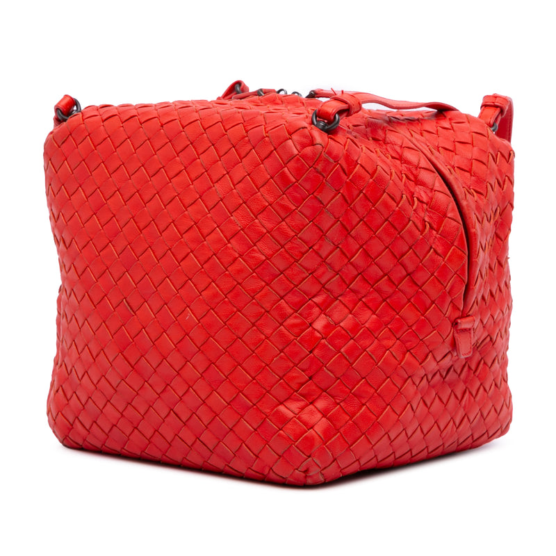 Nappa Intrecciato Cube Shoulder Bag - Image 2