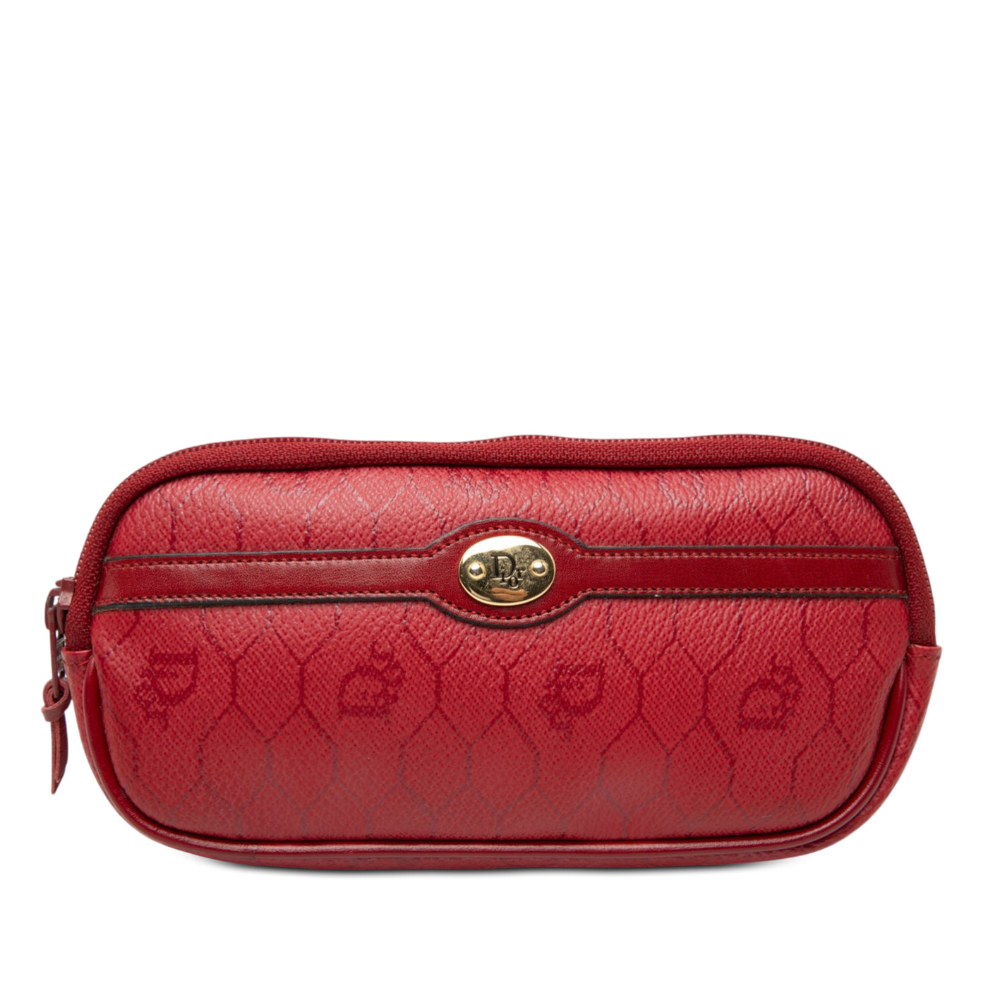 Honeycomb Coated Canvas Pouch - Image 1