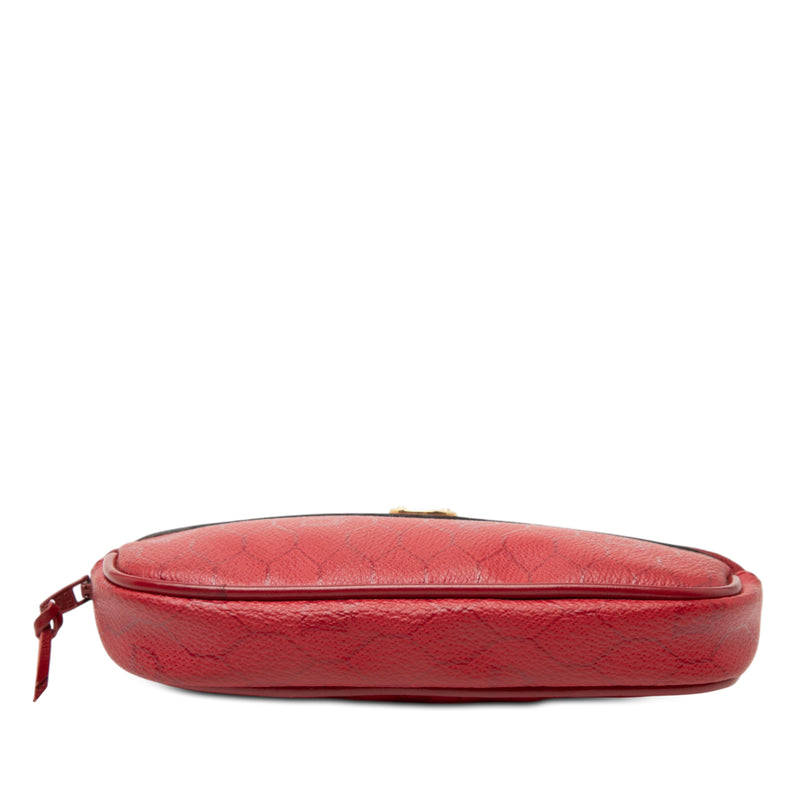 Honeycomb Coated Canvas Pouch - Image 3