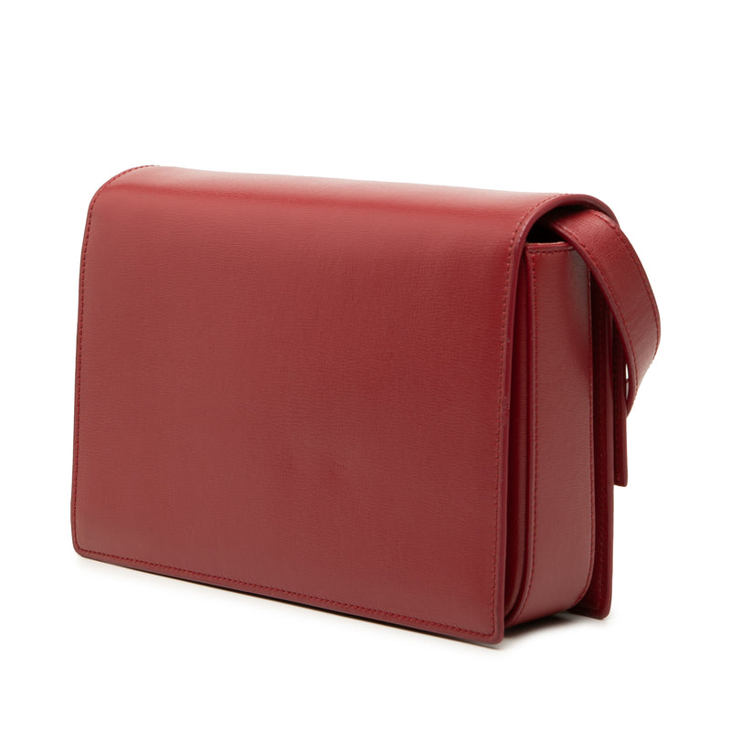 Medium Calfskin and Suede Bellechasse Bag - Image 2