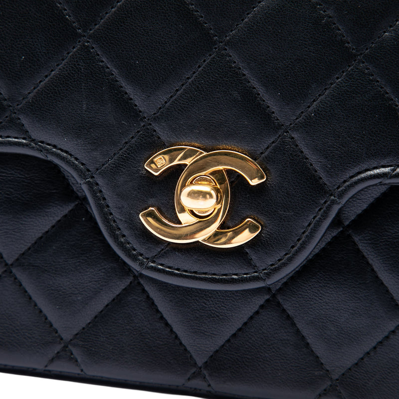 Medium CC Quilted Lambskin Double Flap - Image 5