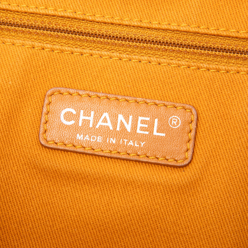 Small Raffia Deauville Tote - Image 5