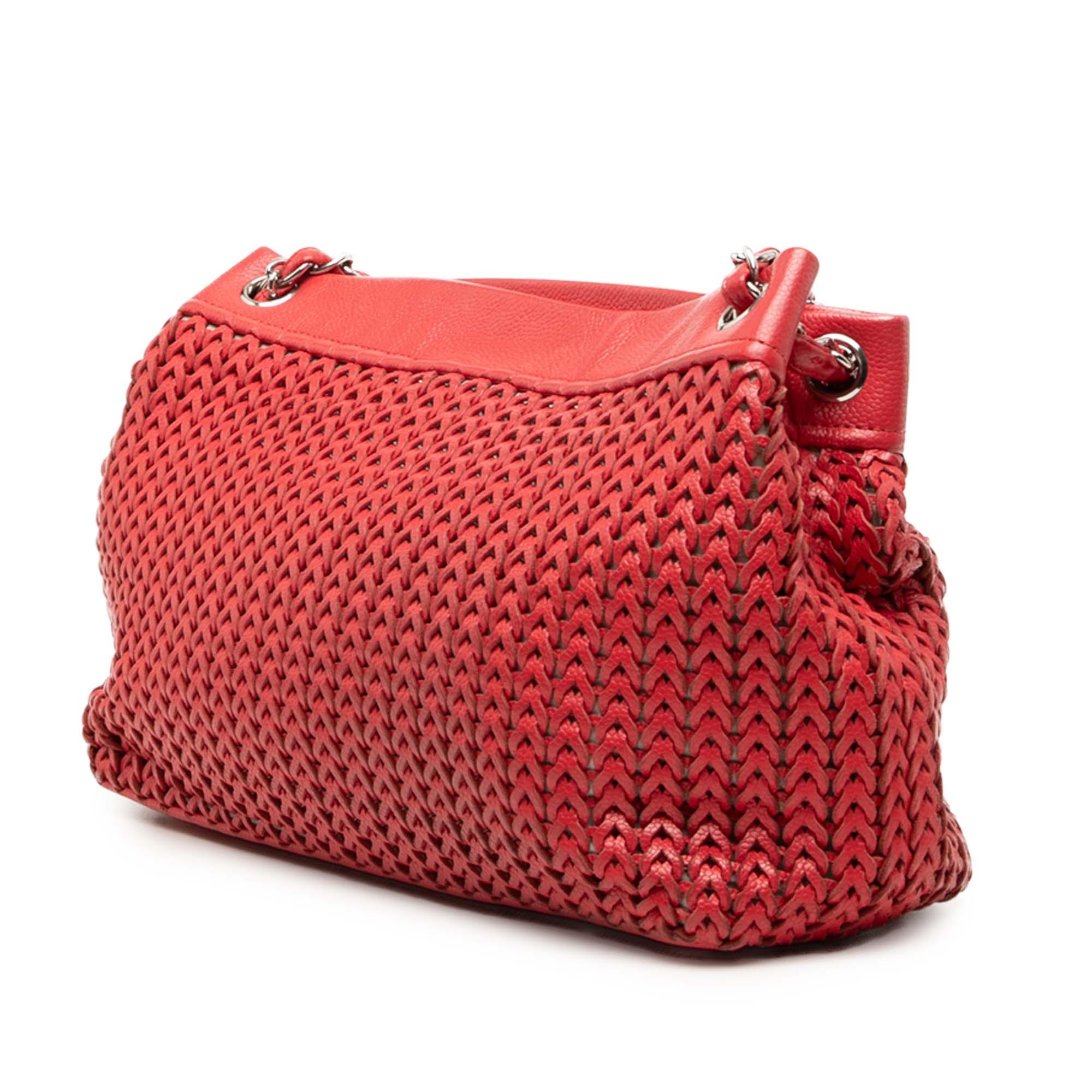 Woven Caviar CC Charm Tote - Image 2