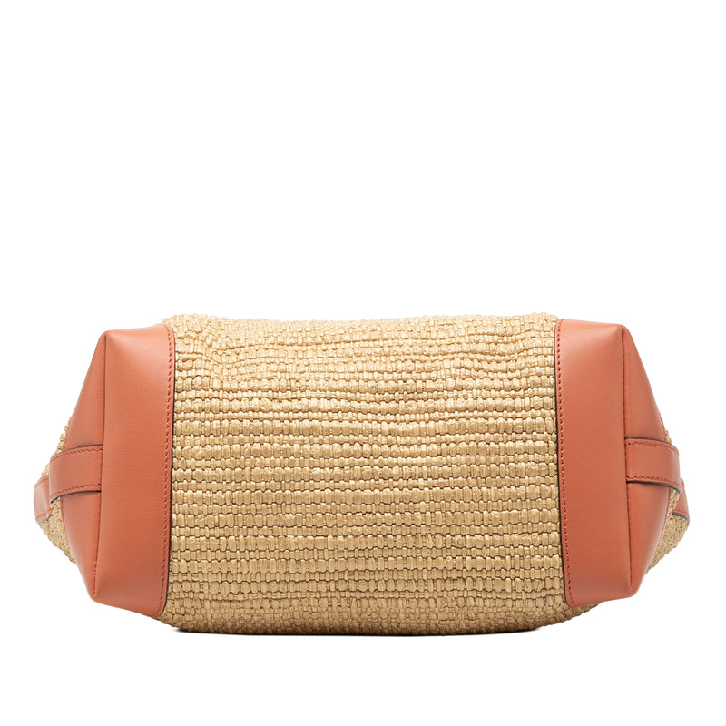 Raffia Bamboo Childrens Tote - Image 3