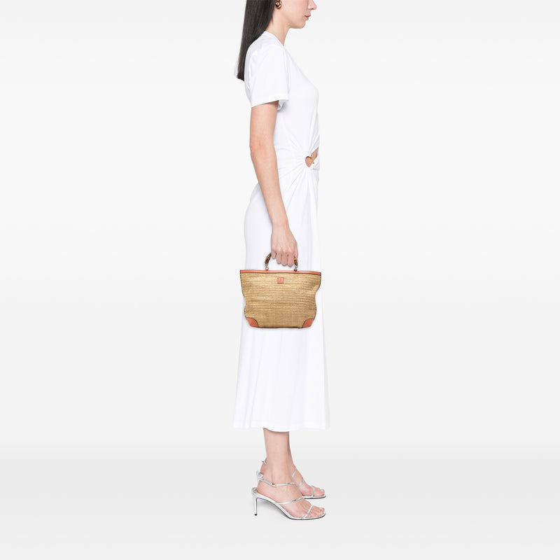 Raffia Bamboo Childrens Tote - Image 7
