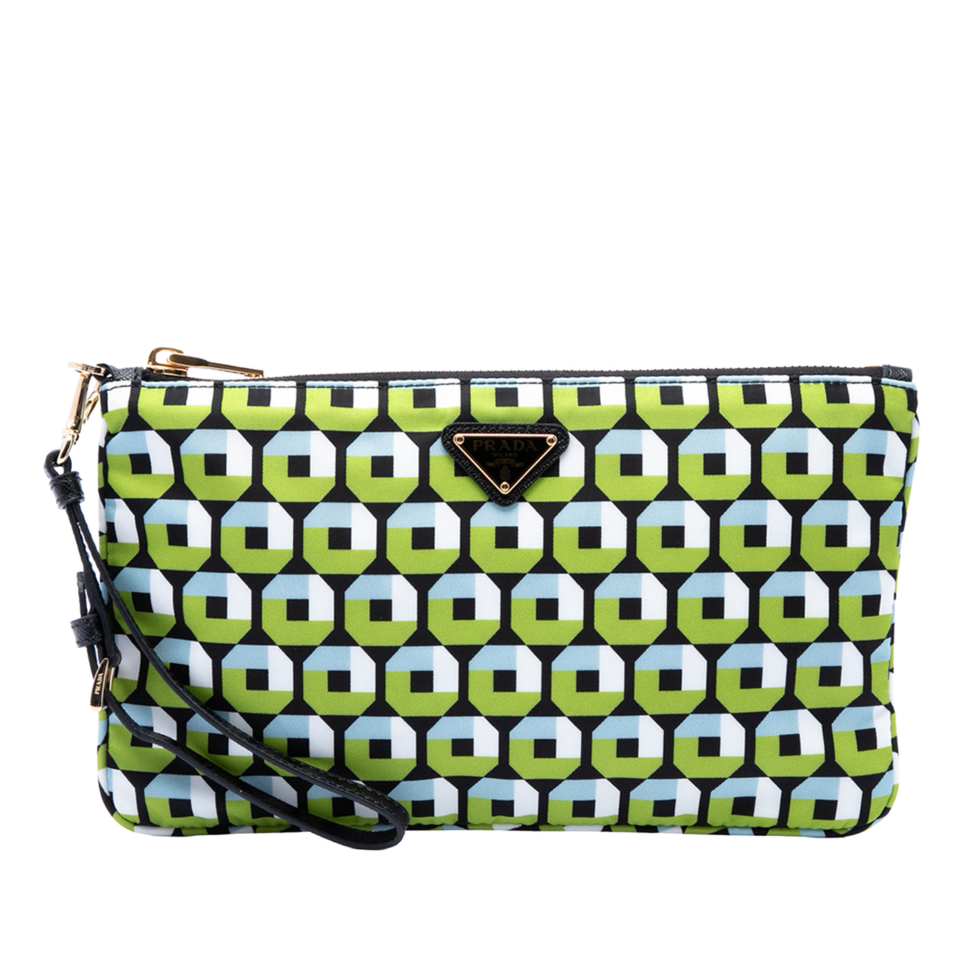 Tessuto Stampato Wristlet Clutch - Image 1