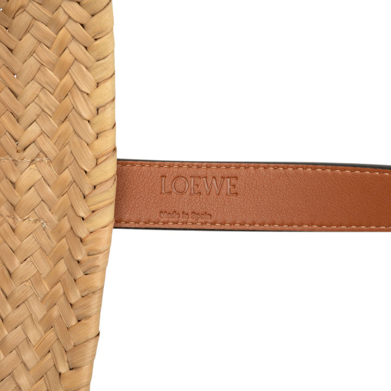 Small Raffia Anagram Basket Tote - Image 5