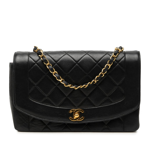 Medium Lambskin Diana Flap - Image 1