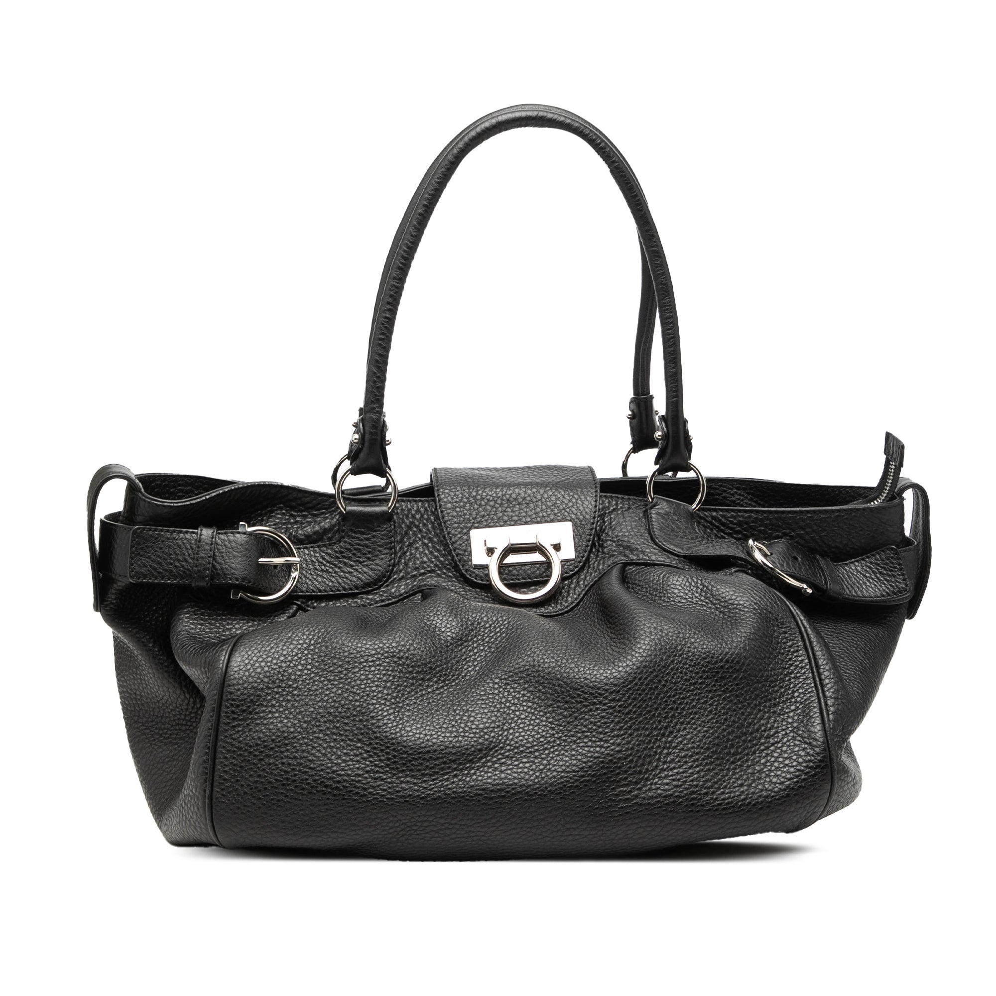 Leather Gancini Marisa Handbag - Image 1
