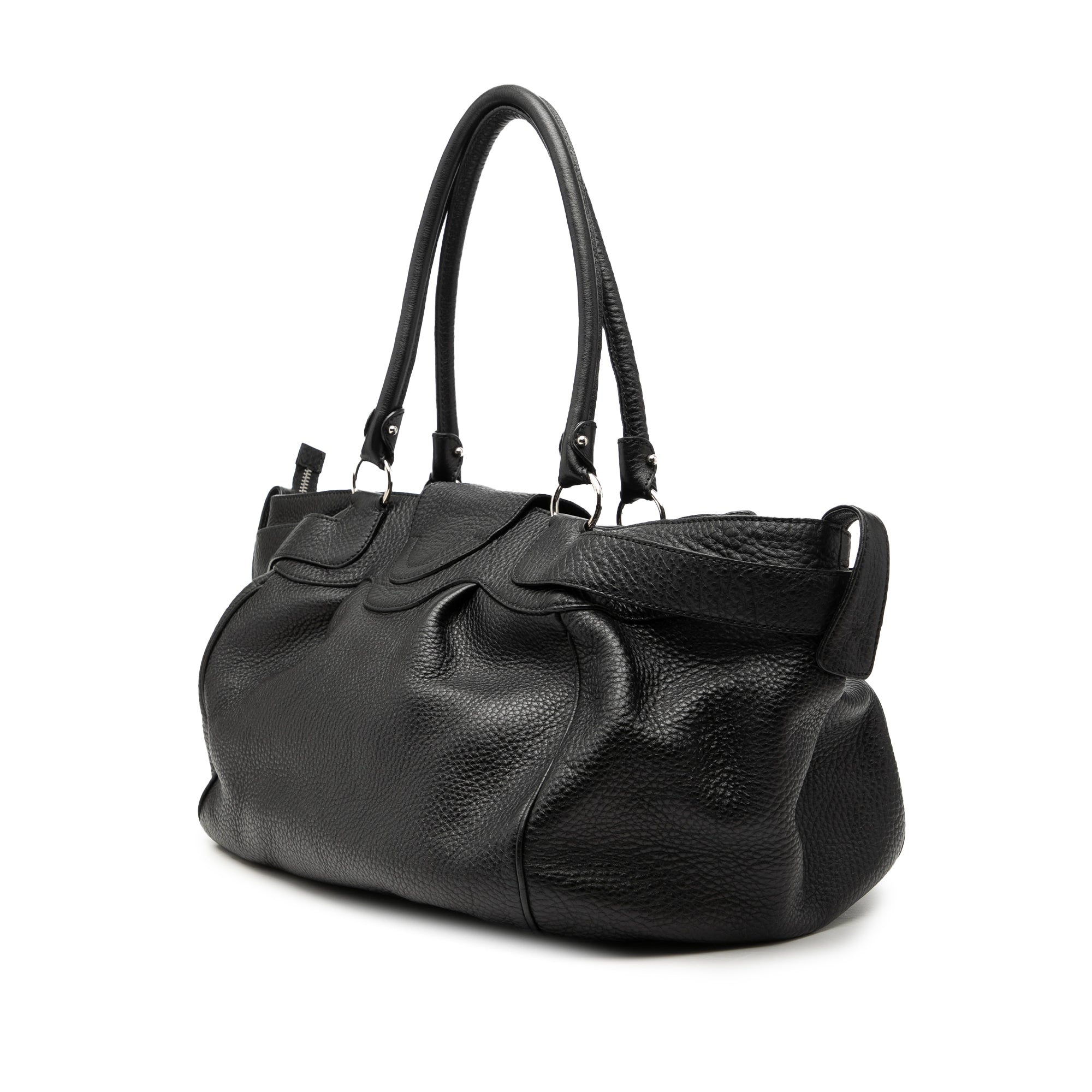 Leather Gancini Marisa Handbag - Image 2