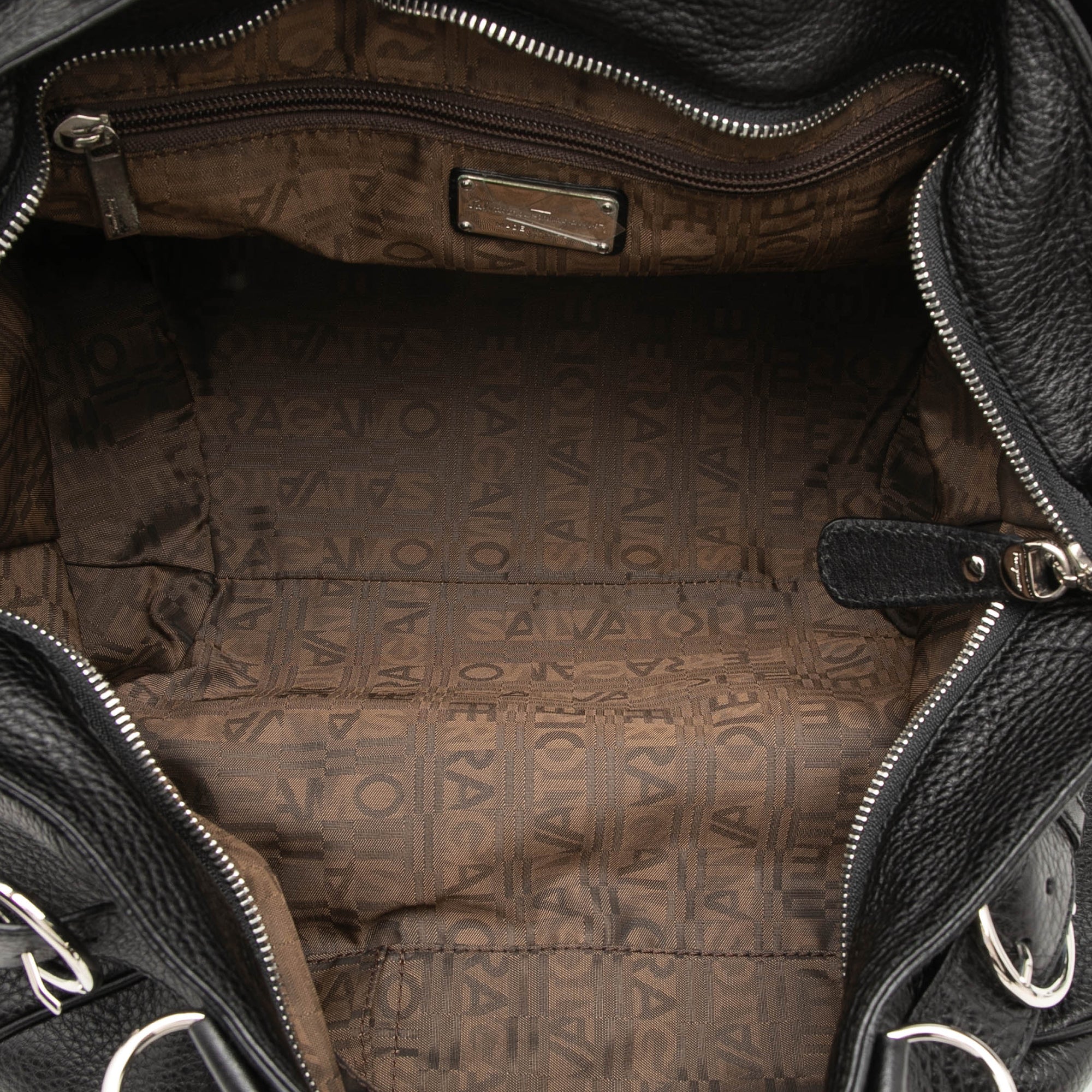Leather Gancini Marisa Handbag - Image 4