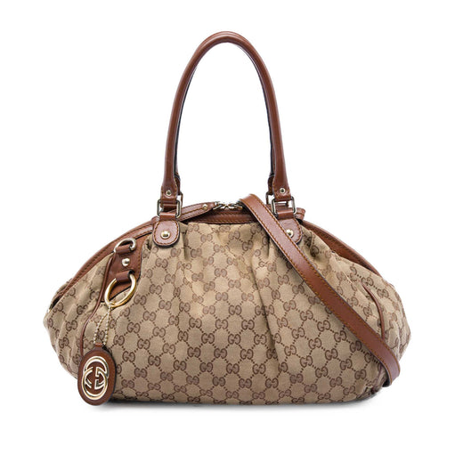 GG Canvas Sukey  Satchel - Image 1