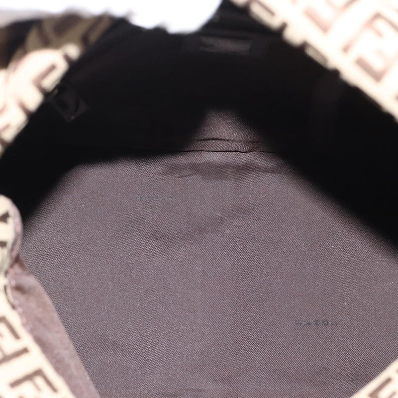 Fendi Mamma Baguette Canvas Beige Bag