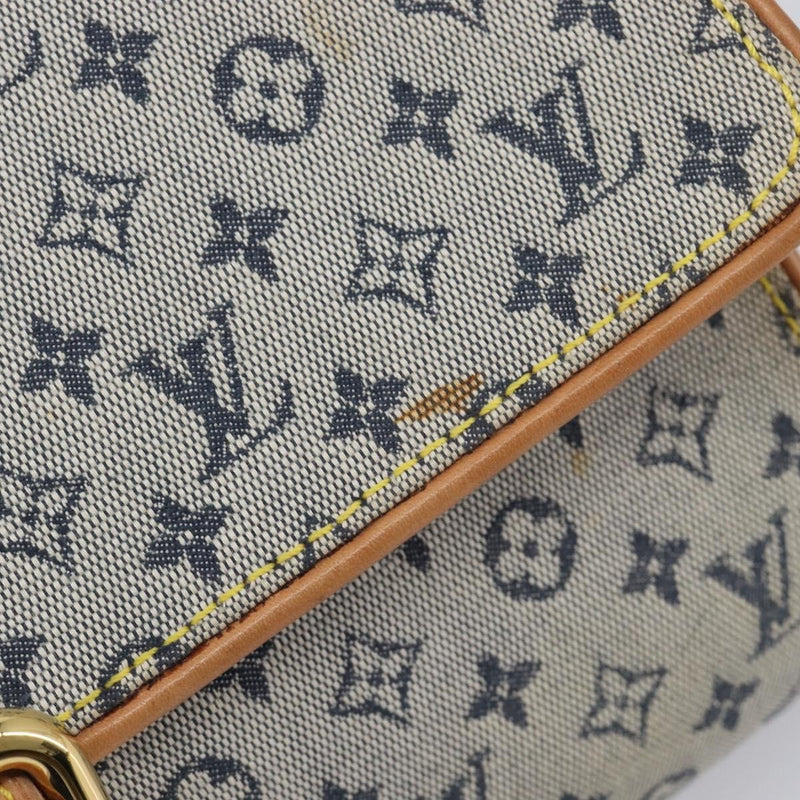 Louis Vuitton Camille Mini Lin Blue Canvas Bag
