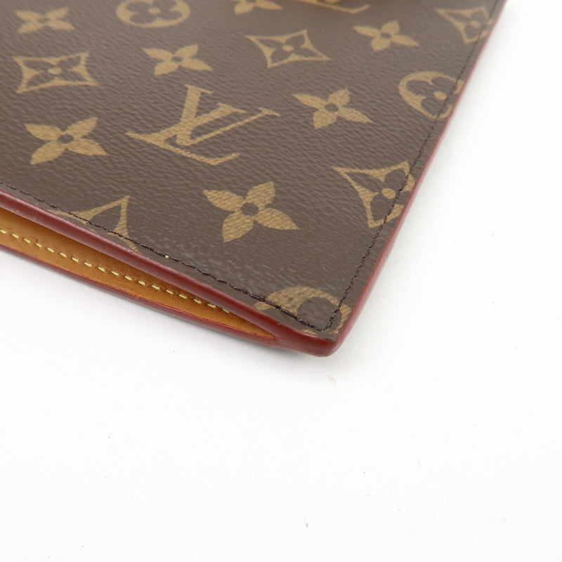 Louis Vuitton Legacy Chain Clutch Monogram Canvas Brown