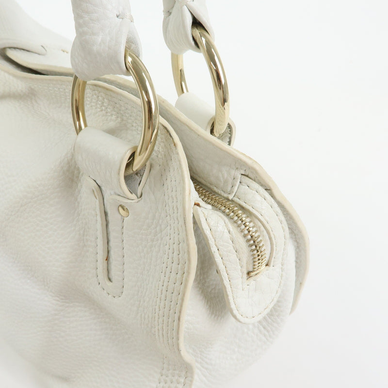 Celine Bittersweet Leather White Bag