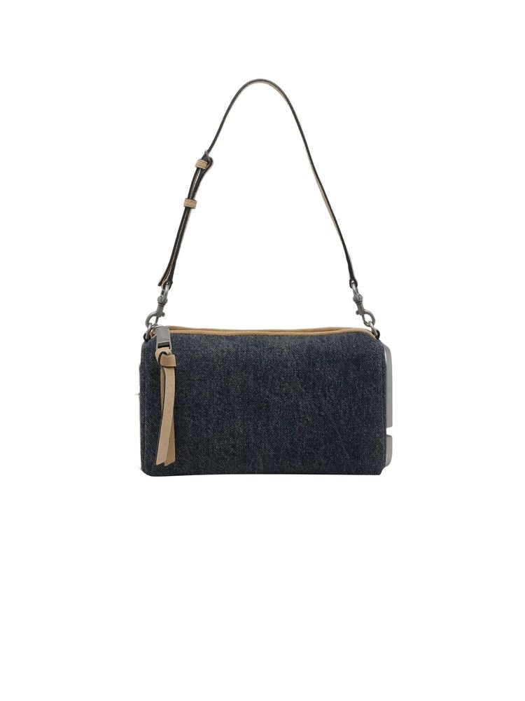 Marc Jacobs Shoulder Bag — Blue Cotton
