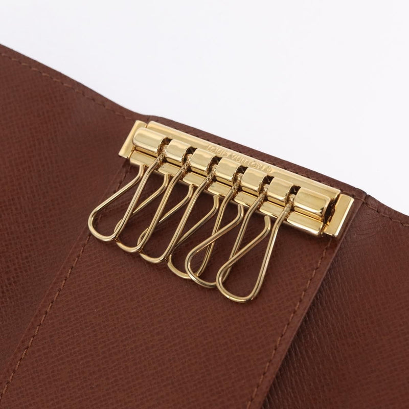 Louis Vuitton Key Case Monogram Canvas Brown Accessory