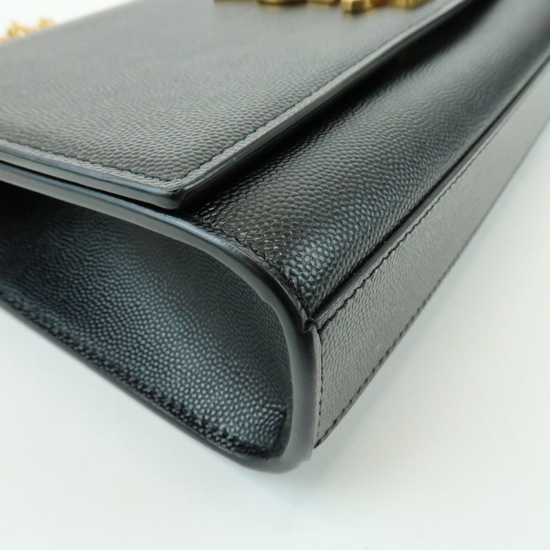 Saint Laurent Classic Monogram Leather Black Bag