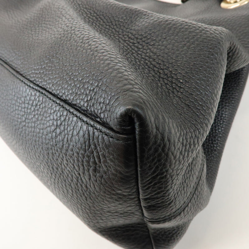Gucci Soho Chain Strap Leather Black Bag