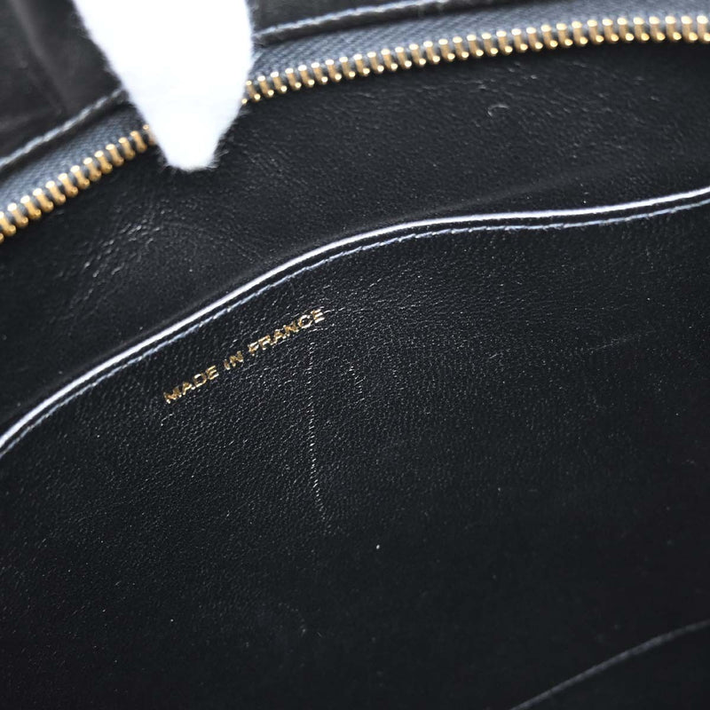 Chanel Medallion Quilted Lambskin Black Leather Bag