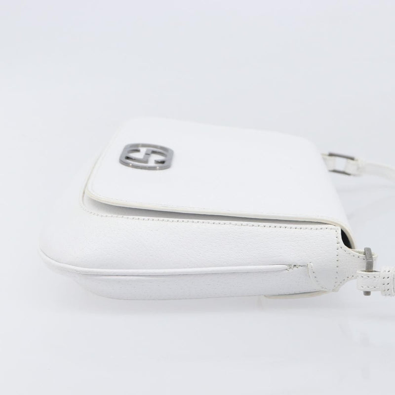 Gucci Shoulder Leather White Bag