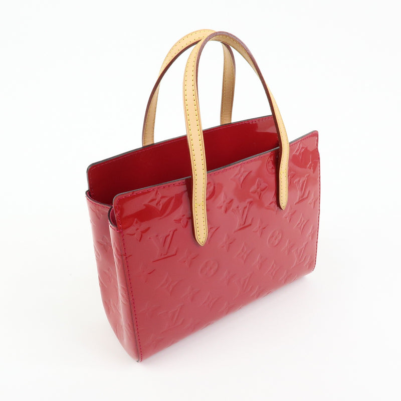 Louis Vuitton Catalina Monogram Vernis Red Patent_leather Bag