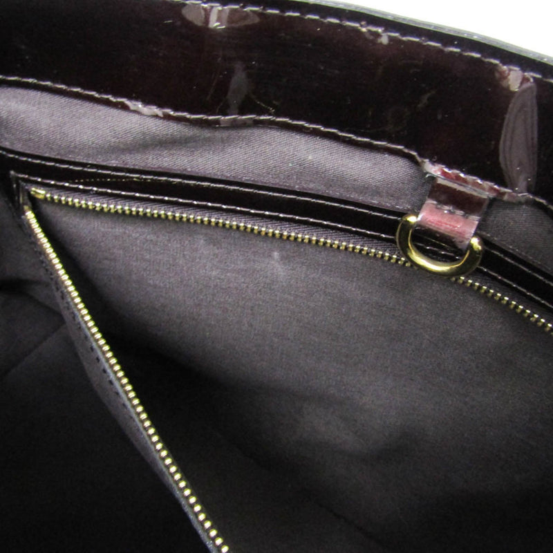 Louis Vuitton Wilshire Monogram Vernis Burgundy Patent_leather Bag
