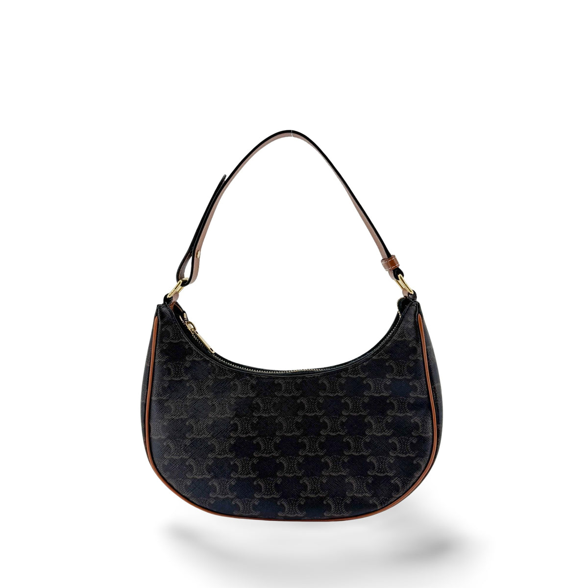 Celine Triomphe Canvas Black Bag