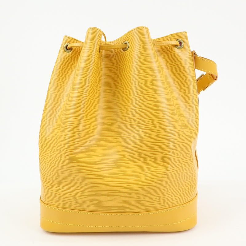 Louis Vuitton Noe Epi Leather Yellow Bag