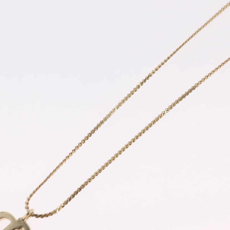 Christian Dior Vintage Cd Pendant Metal Gold Bijoux