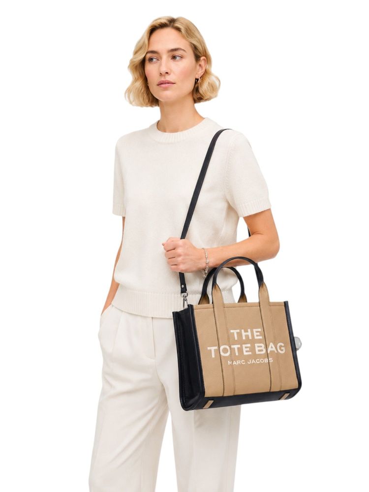 Marc Jacobs Tote Bag — Beige Leather