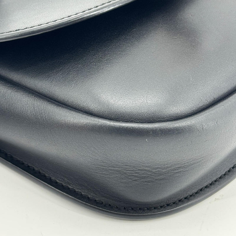 Saint Laurent Kaia Leather Black Bag