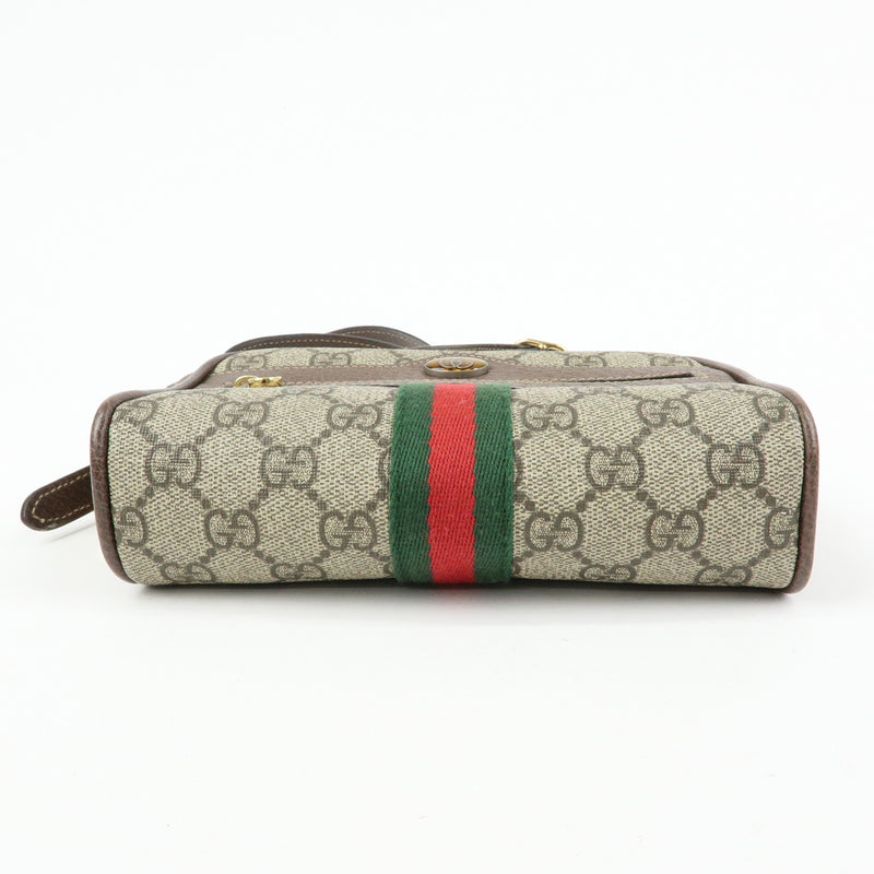 Gucci Ophidia Gg Coated Canvas Beige Bag
