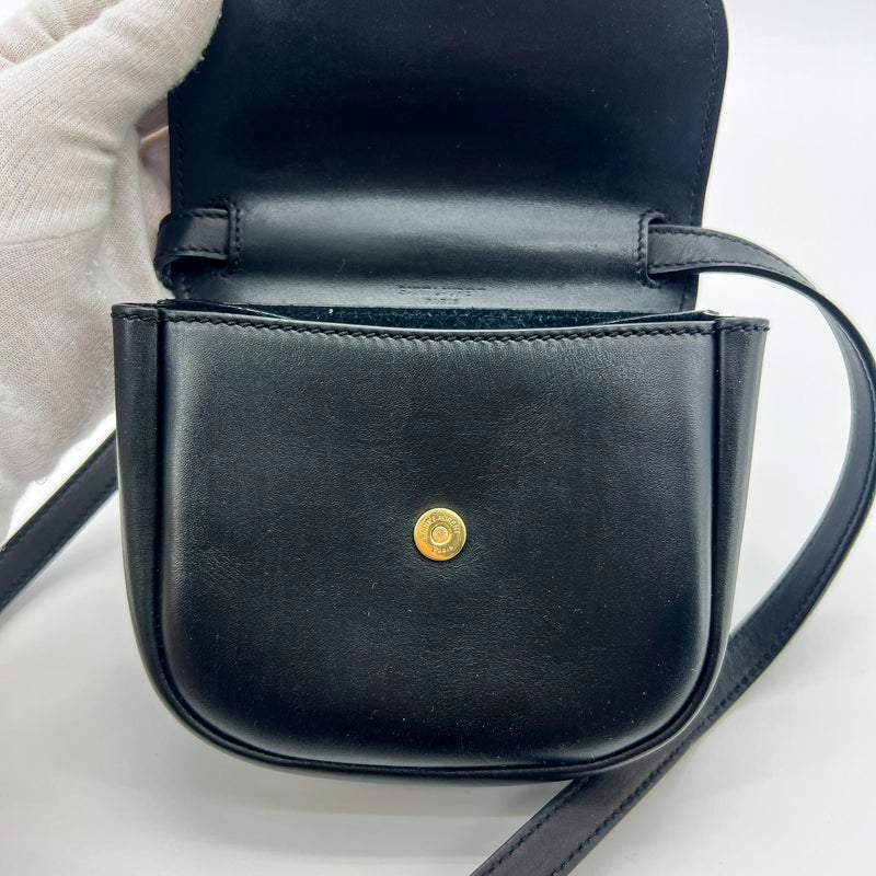 Saint Laurent Kaia Leather Black Bag