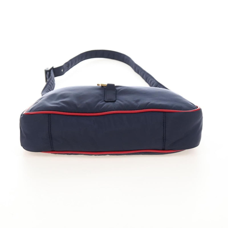 Saint Laurent Le 5 A 7 Hobo Nylon Navy