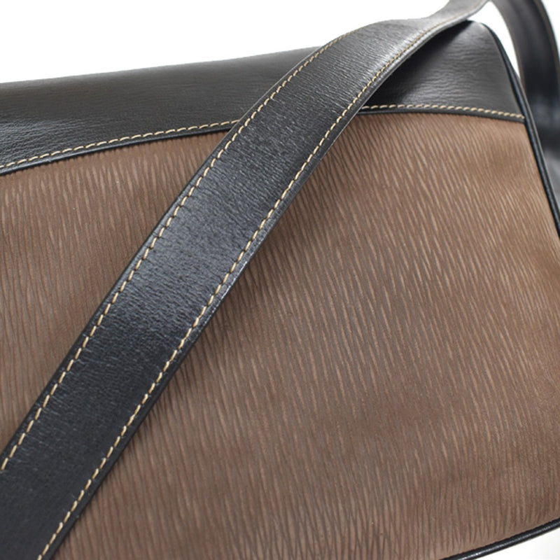 Loewe Velazquez Shoulderbag Leather Brown Bag