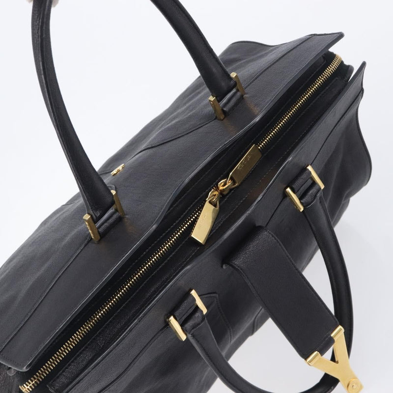 Saint Laurent Classic Y Cabas Leather Black Bag
