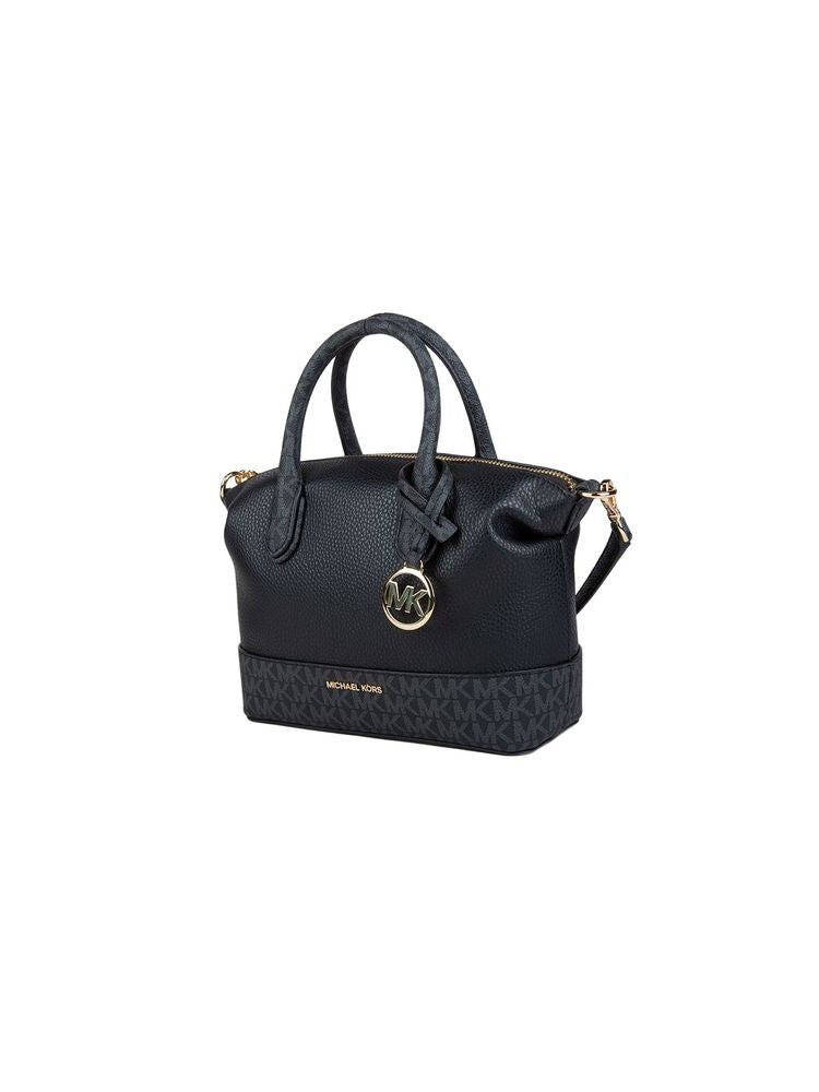 Michael Kors Gigi Tote Bag — Black 89.coated Canvas