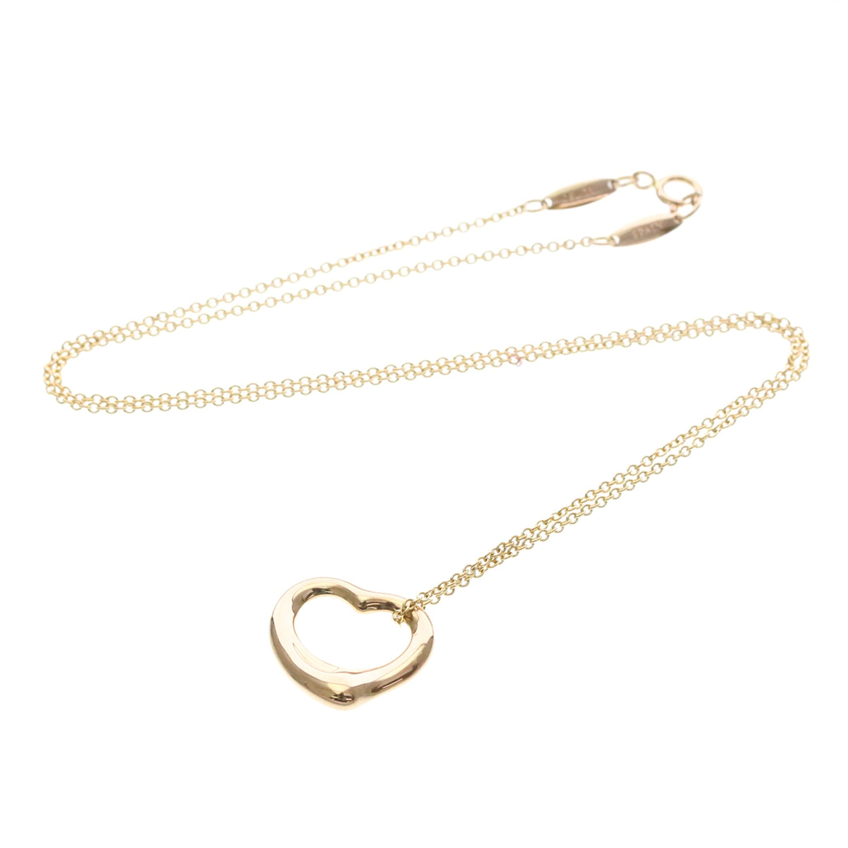Tiffany & Co. Elsa Peretti Open Heart Pendant 18k Rose Gold Pink Pink_gold Bijoux