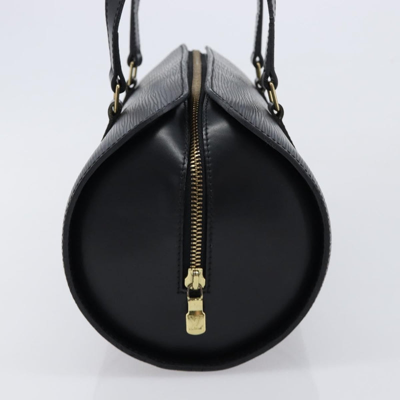 Louis Vuitton Soufflot Epi Leather Black Bag