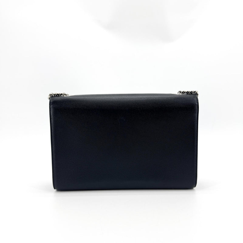 Saint Laurent Classic Monogram Leather Black Bag