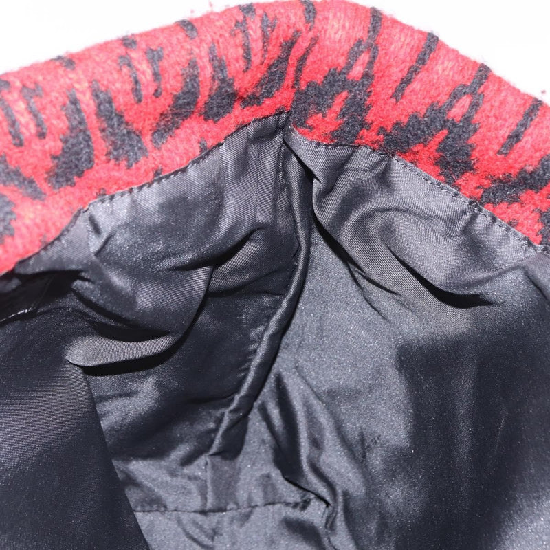 Fendi Vintage Wool Red Bag