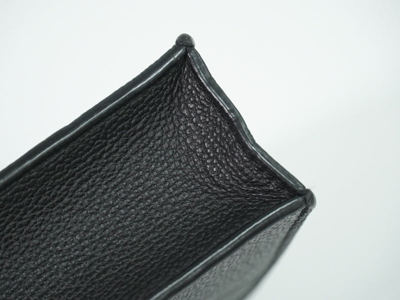 Louis Vuitton Petit Sac Plat Monogram Empreinte Giant Black Leather Bag