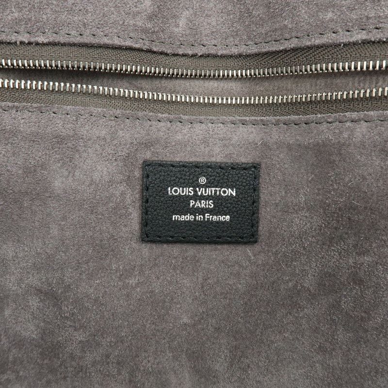 Louis Vuitton Soft Lockit Leather Black Bag