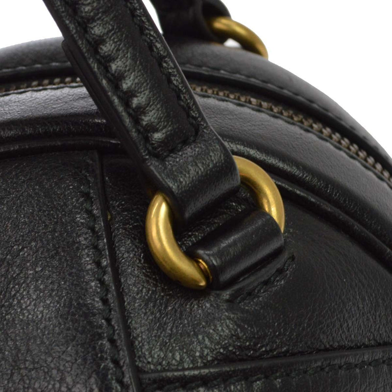 Gucci Tifosa Basketball Leather Black Bag